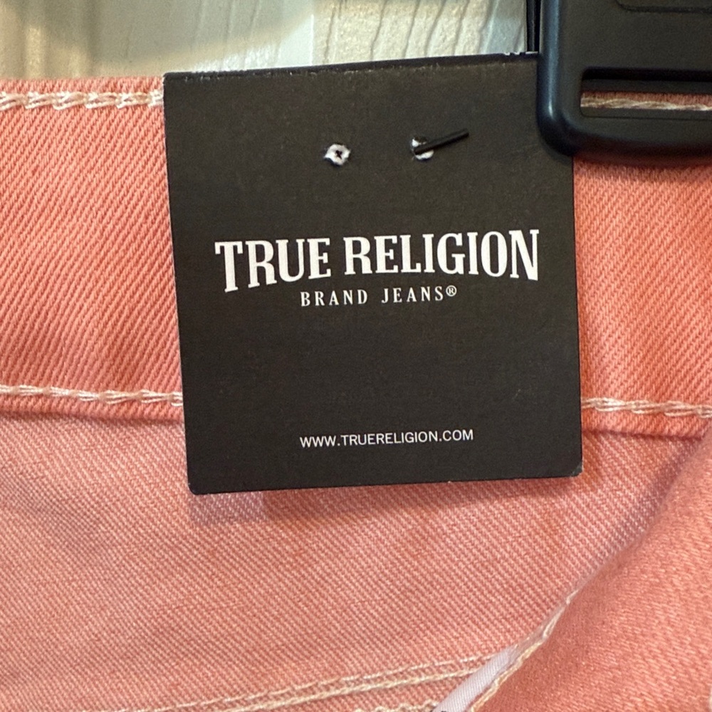 True Religion Pink Boot Cut Jeans - Picture 3 of 9